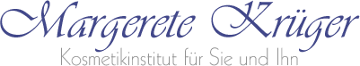 Logo Margarete Krueger Kosmetikinstitut fuer Sie und Ihn - zurueck zur Startseite